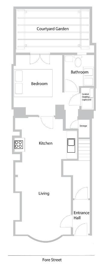 Beautiful Seaside One Bedroom Apartment Shaldon Dış mekan fotoğraf